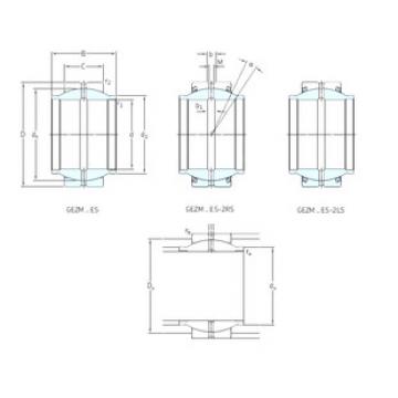 Bearing GEZM104ES-2RS SKF