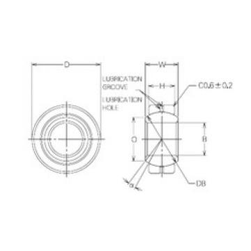 Bearing MBG18CR NMB