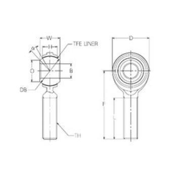 Bearing RBT28E NMB