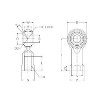 Bearing RBT20 NMB