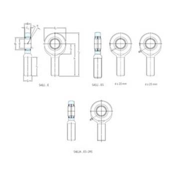 Bearing SA45ES-2RS SKF