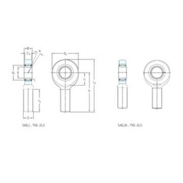 Plain Bearings SA40TXE-2LS SKF