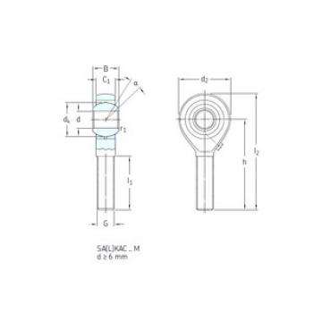 Plain Bearings SAKAC5M SKF