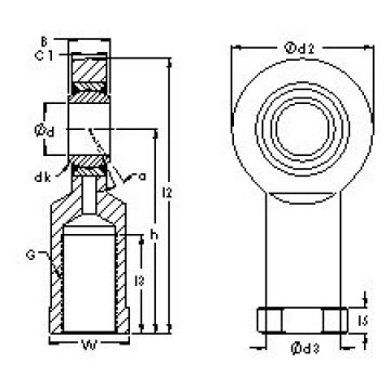 Bearing SI25C AST