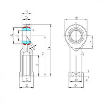 Bearing SIBP18S LS