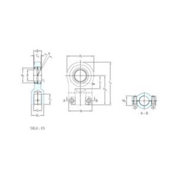 Bearing SILQG25ES SKF