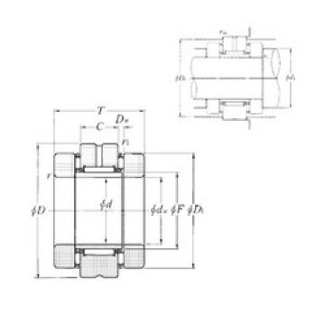 Bearing AXN2052 NTN