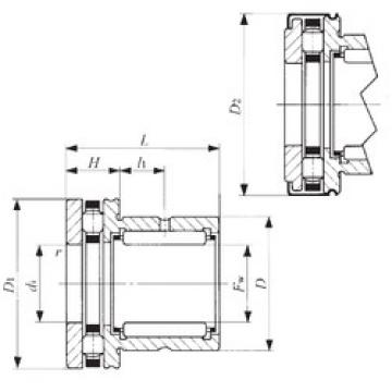 Bearing NBX 4032Z IKO