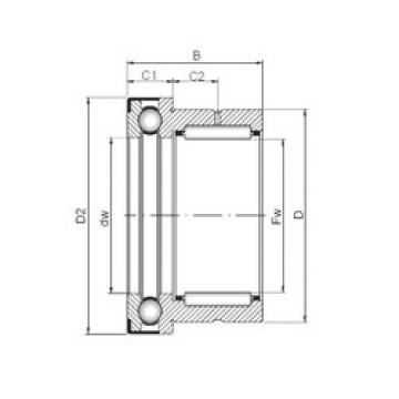 Bearing NKX 30 Z ISO