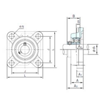 Bearing BF205 NACHI