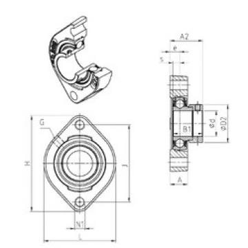 Bearing ESFD206M100 SNR