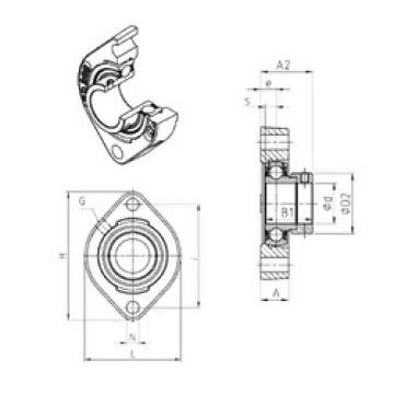 Bearing ESFD201 SNR