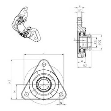 Bearing ESFTE201 SNR