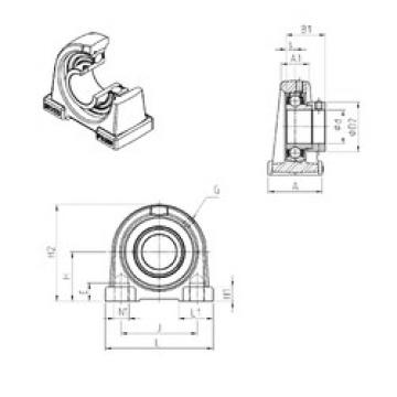 Bearing ESPAE204 SNR