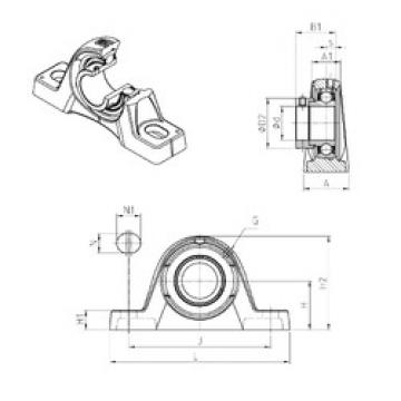 Bearing ESPLE204 SNR