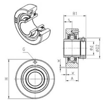 Bearing EXC320 SNR