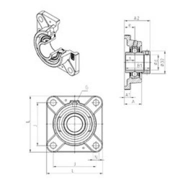 Bearing EXFE212 SNR