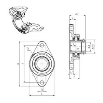 Bearing EXFLE210 SNR