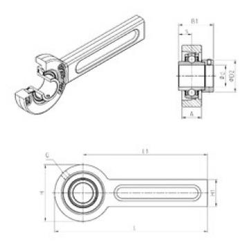 Bearing EXSP202 SNR