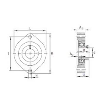 Bearing FLCTEY25 INA