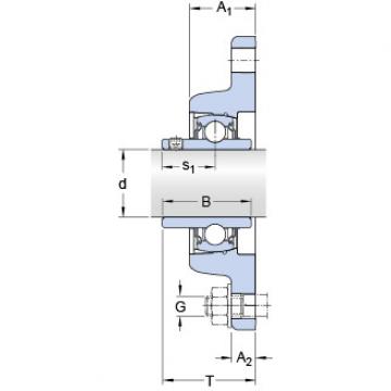 Bearing FYT 2. TF/VA228 SKF