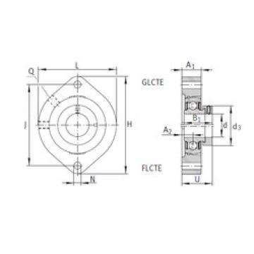 Bearing GLCTE12 INA