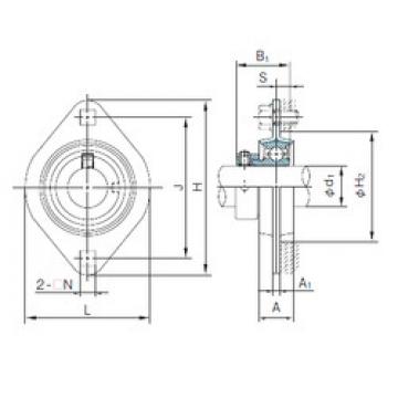 Bearing KHPFL207A NACHI