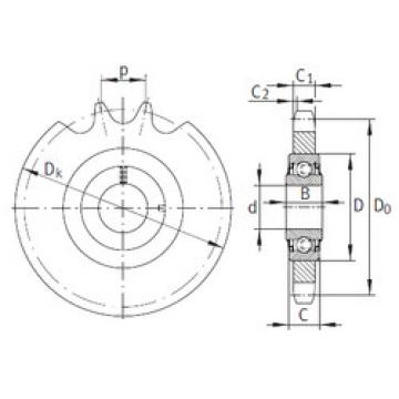 Bearing KSR20-L0-16-10-12-16 INA