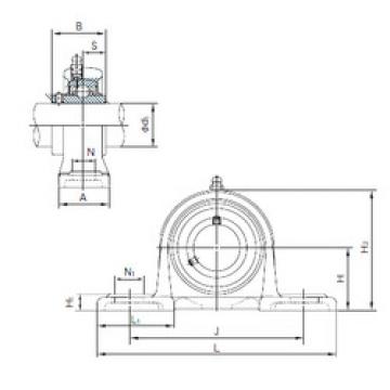 Bearing MUCP205 NACHI