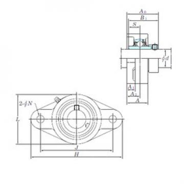 Bearing NANFL211-34 KOYO