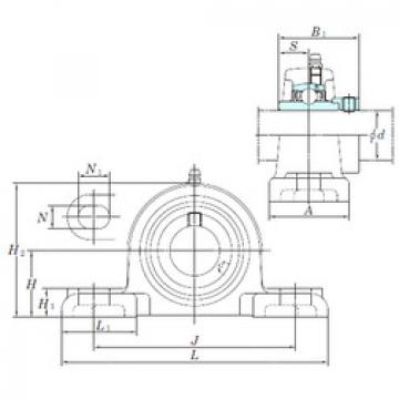 Bearing NAPK208 KOYO