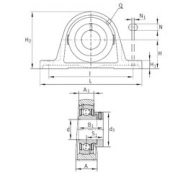 Bearing PAK1-3/8 INA