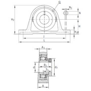 Bearing PASE1-3/16 INA