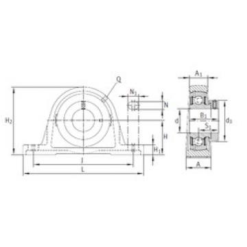 Bearing PASE60-N INA