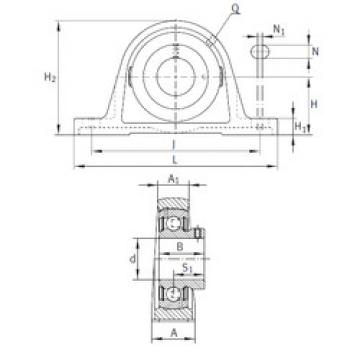 Bearing PASEY1-1/4 INA