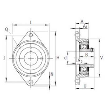 Bearing PCJTY1-3/16 INA