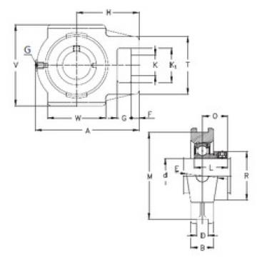 Bearing PTUE25 NKE