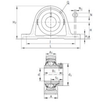 Bearing RASE1-1/8 INA