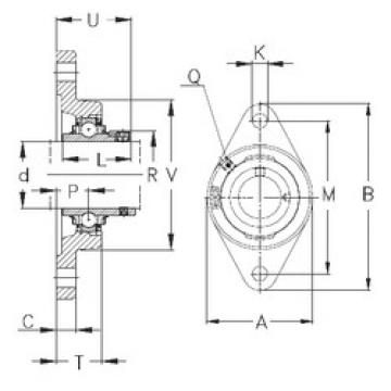 Bearing RCJTY55 NKE