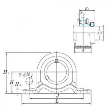 Bearing SAPP205-16 KOYO