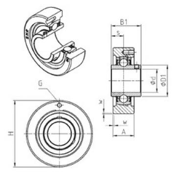 Bearing UCC211 SNR