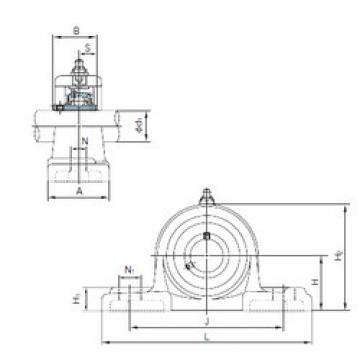 Bearing UCEP209 NACHI