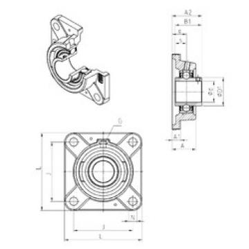 Bearing UCFE205 SNR