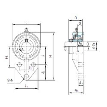 Bearing UCFK204 NACHI