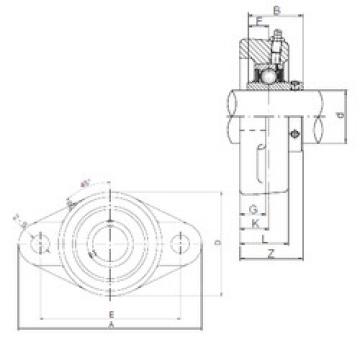 Bearing UCFL203 ISO