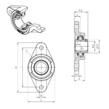 Bearing UCFL215 SNR