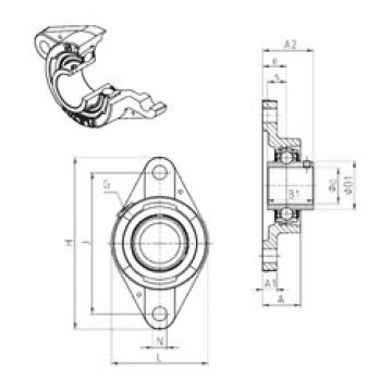 Bearing UCFLE201 SNR