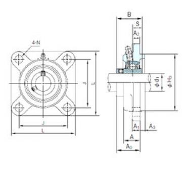 Bearing UCFS313 NACHI