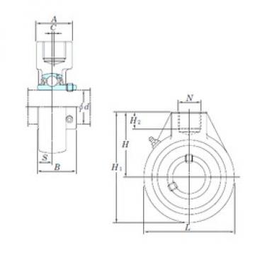 Bearing UCHA205 KOYO