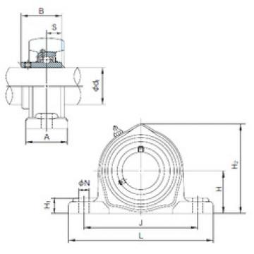 Bearing UCPK322 NACHI